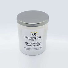 Load image into Gallery viewer, English Pear and Freesia Candle, jo malone dupe, handcrafted candle company