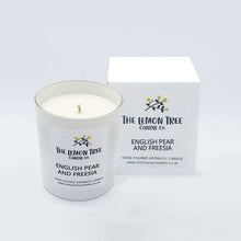Load image into Gallery viewer, English Pear and Freesia Candle, jo malone dupe, natural non toxic candles