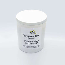 Load image into Gallery viewer, English Pear and Freesia Candle, jo malone dupe, handcrafted candle company