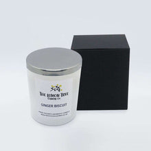 Load image into Gallery viewer, Ginger Biscuit Scented Natural Wax Candle, Gingerbread Candle, vegan candle, welsh candle