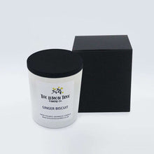 Load image into Gallery viewer, Ginger Biscuit Scented Natural Wax Candle, Gingerbread Candle, vegan candle, welsh candle