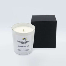 Load image into Gallery viewer, Ginger Biscuit Scented Natural Wax Candle, Gingerbread Candle, vegan candle, welsh candle