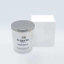 Load image into Gallery viewer, Ginger Biscuit Scented Natural Wax Candle, Gingerbread Candle, vegan candle, welsh candle