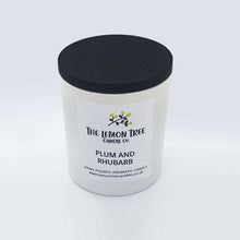Load image into Gallery viewer, Plum and Rhubarb Candle, Vegetable Wax Melt Blend, natural candle company, plant based candles