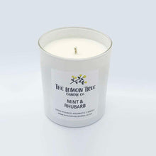 Load image into Gallery viewer, Mint & Rhubarb candle