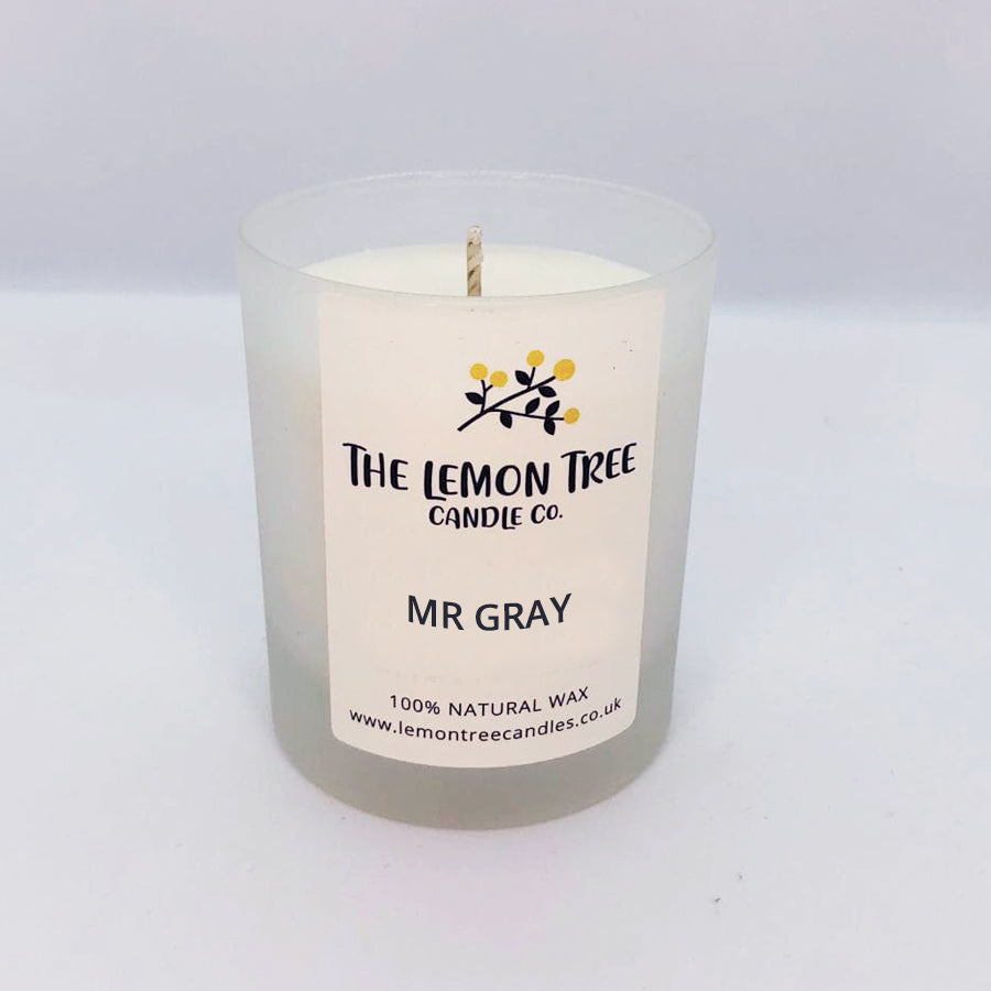 'Mr Gray' luxury fine fragrance Scented Frosted Candle