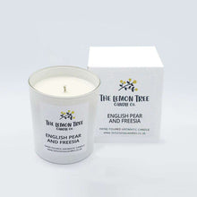 Load image into Gallery viewer, English Pear and Freesia Candle, jo malone dupe, natural non toxic candles
