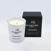 Load image into Gallery viewer, Lemongrass Candle, Lemongrass Scented Candle, Essential Oil Candle

