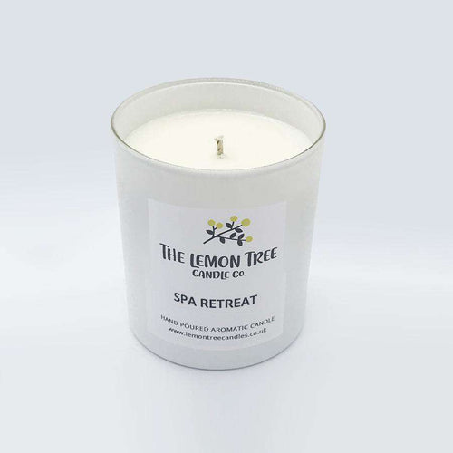 Spa Retreat Candle, Natural Scented Candles, Best Non Toxic Candles, clean burning candles